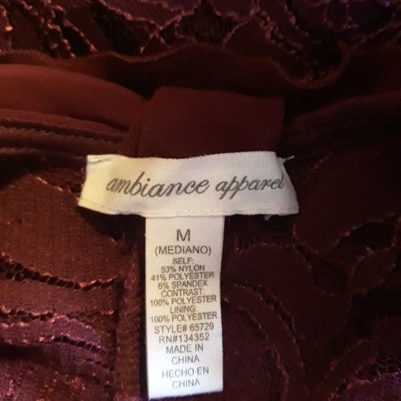 Ambiance apparel tank top size medium A-56 5/$25 - Picture 3 of 3